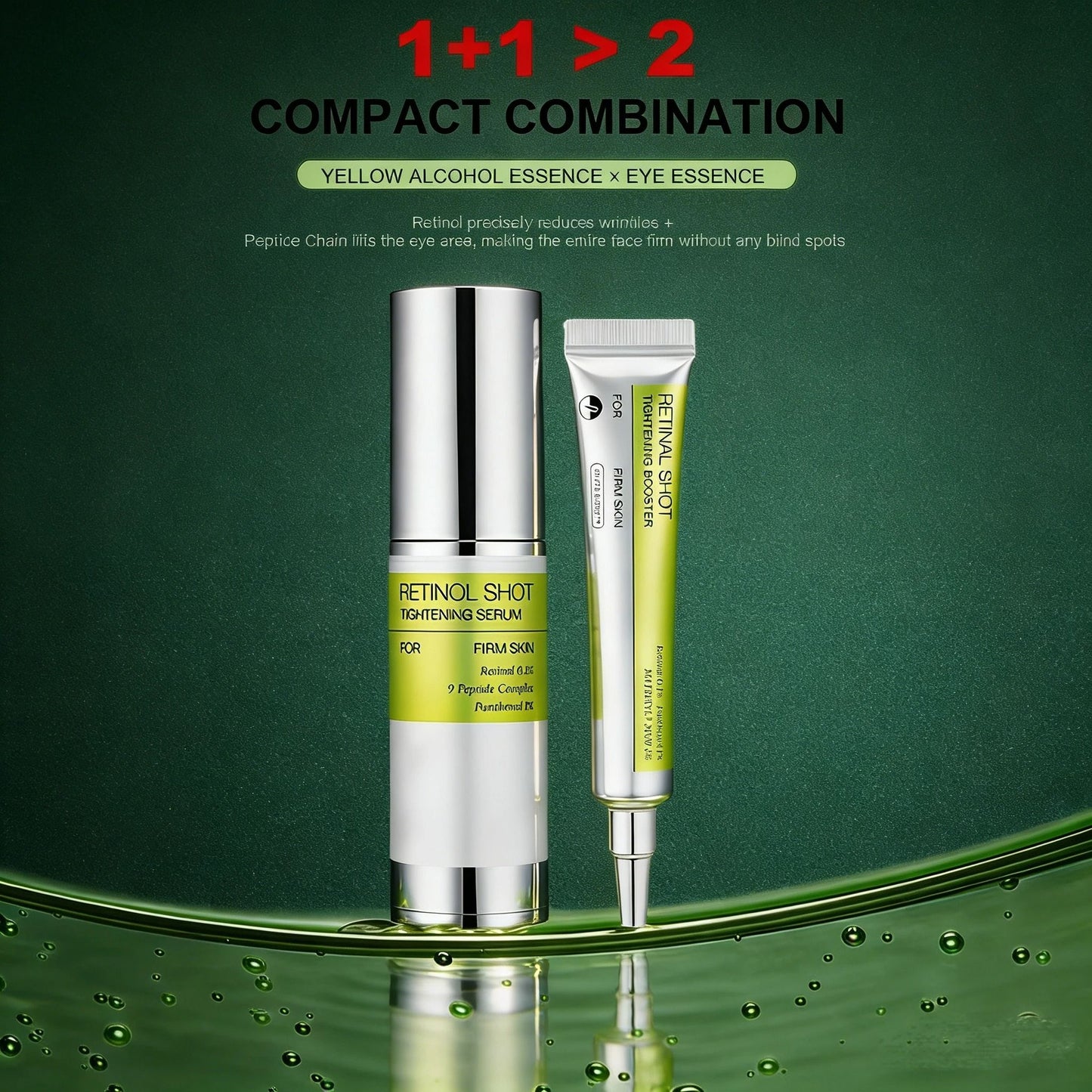 Celimax Retinal Tightening Booster + FREE Gift 🎁 : Celimax Retinol Shot Tightening Serum
