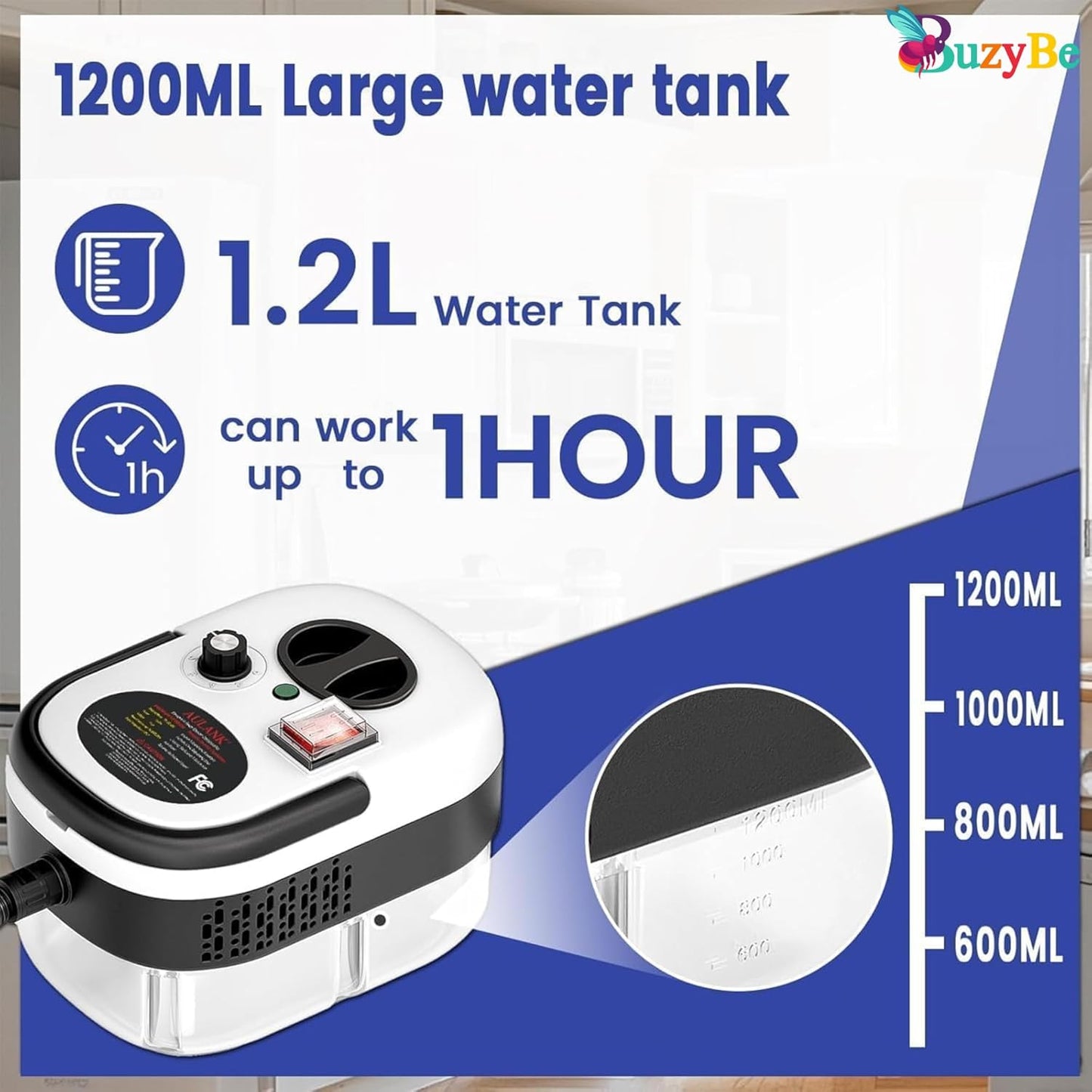 SteamPro™ Portable High-Pressure Steam Cleaner