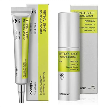 Celimax Retinal Tightening Booster + FREE Gift 🎁 : Celimax Retinol Shot Tightening Serum