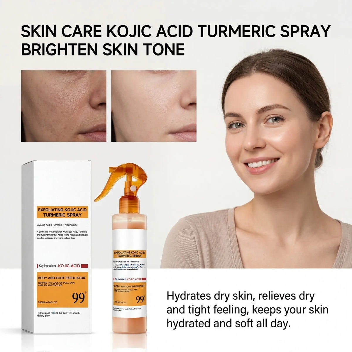 Dr.Melaxin Peel Shot Exfoliating Spray with Kojic Acid & Turmeric