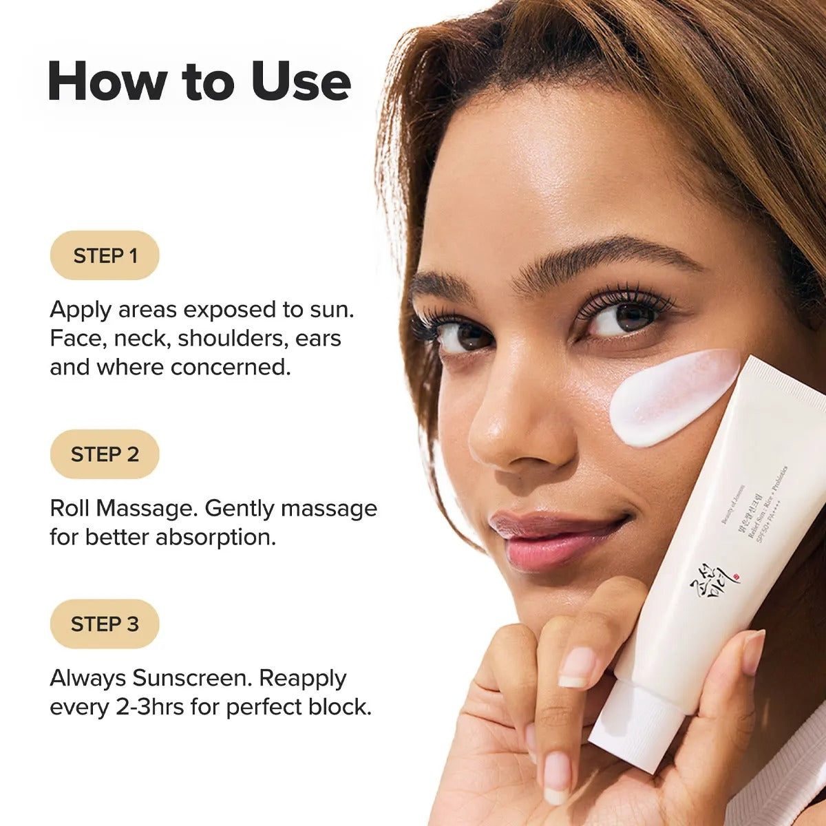 Joseon Relief Sun - Rice Glow SPF 50+ for Men & Women